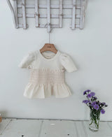 ［azalea］Shirring smock tee (kids)