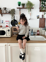 ［second moment］Puff stripe tops