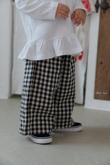 ［bebenine］Maple Check Pants