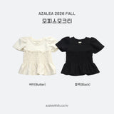 ［azalea］Shirring smock tee (kids)