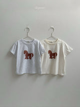 ［digreen］Star pony tee