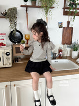 ［second moment］Puff stripe tops