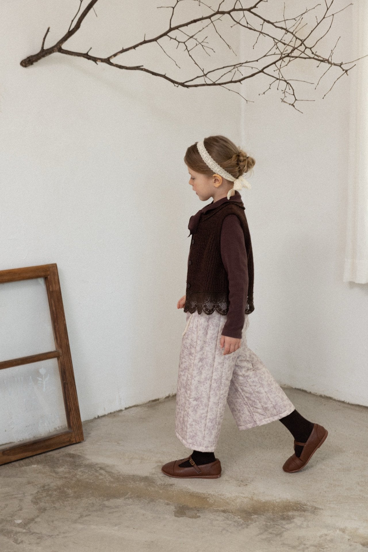 ［perrobebe］Lilly padding pants