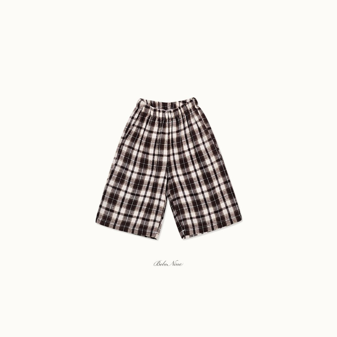 ［bebenine］Teddy Loose Pants