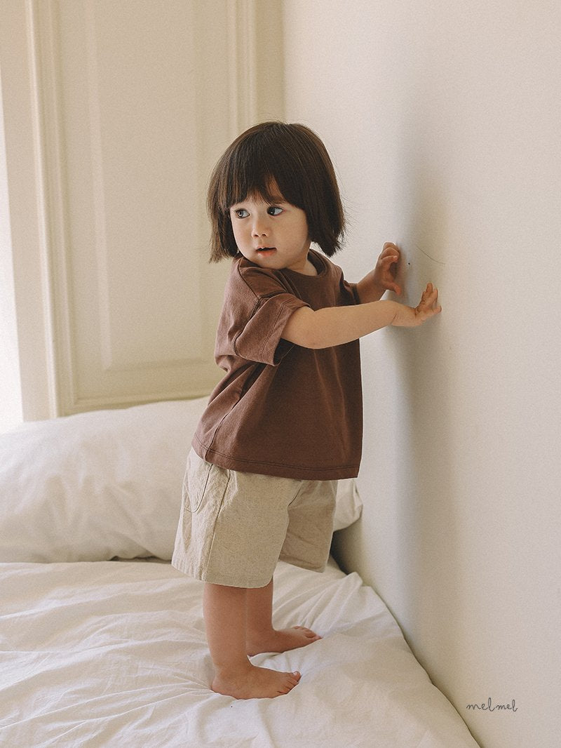 ［melmel］Loose half tee