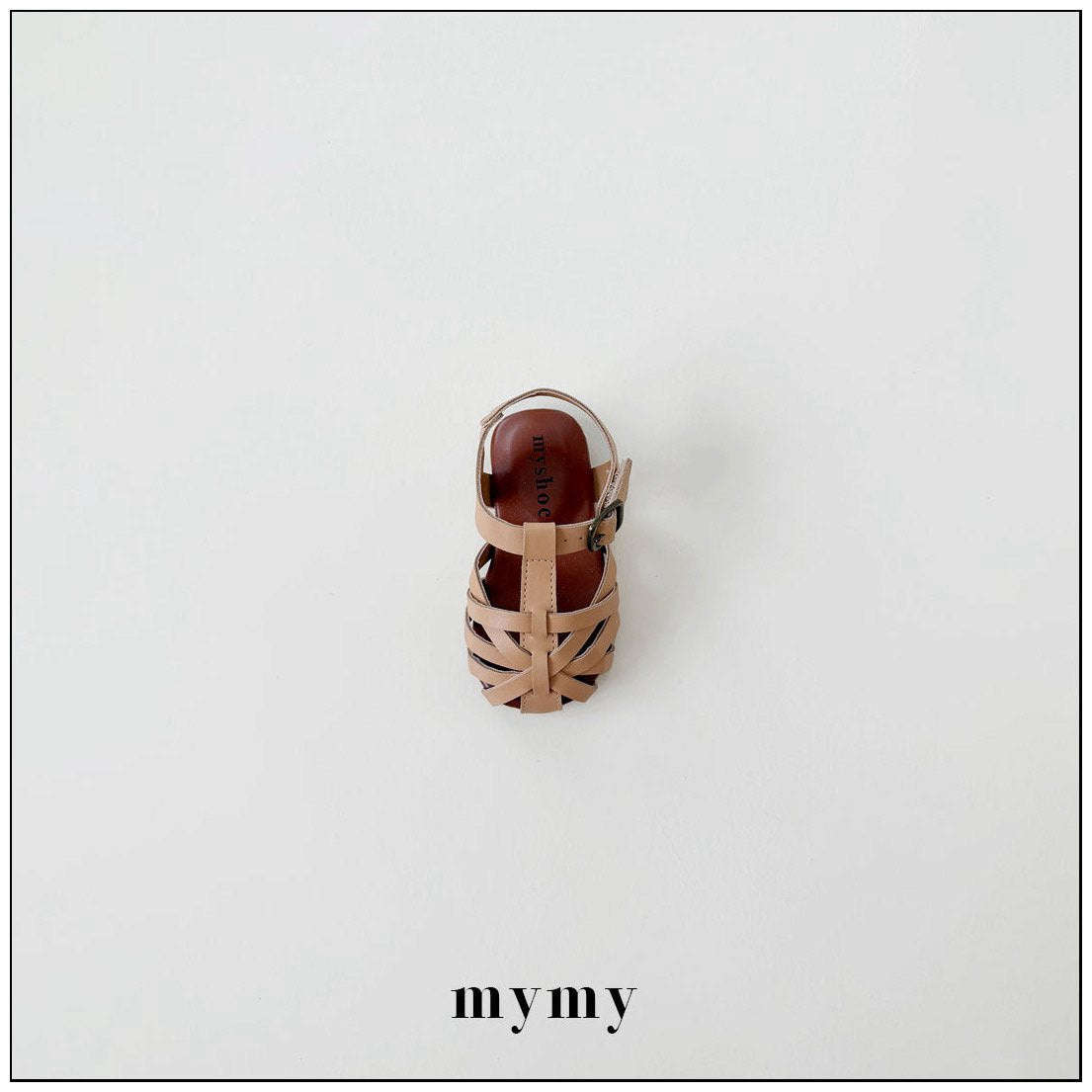 ［mymy］Cherry blossom tree shoes (beige)