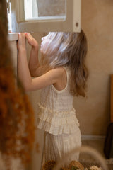 ［perrobebe］Adele frill setup (cream)