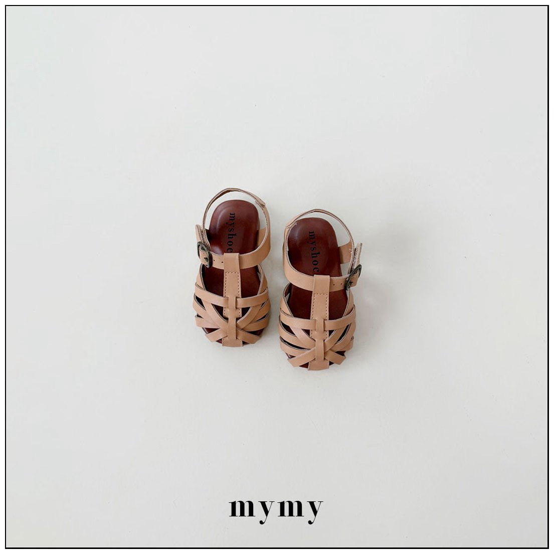 ［mymy］Cherry blossom tree shoes (beige)