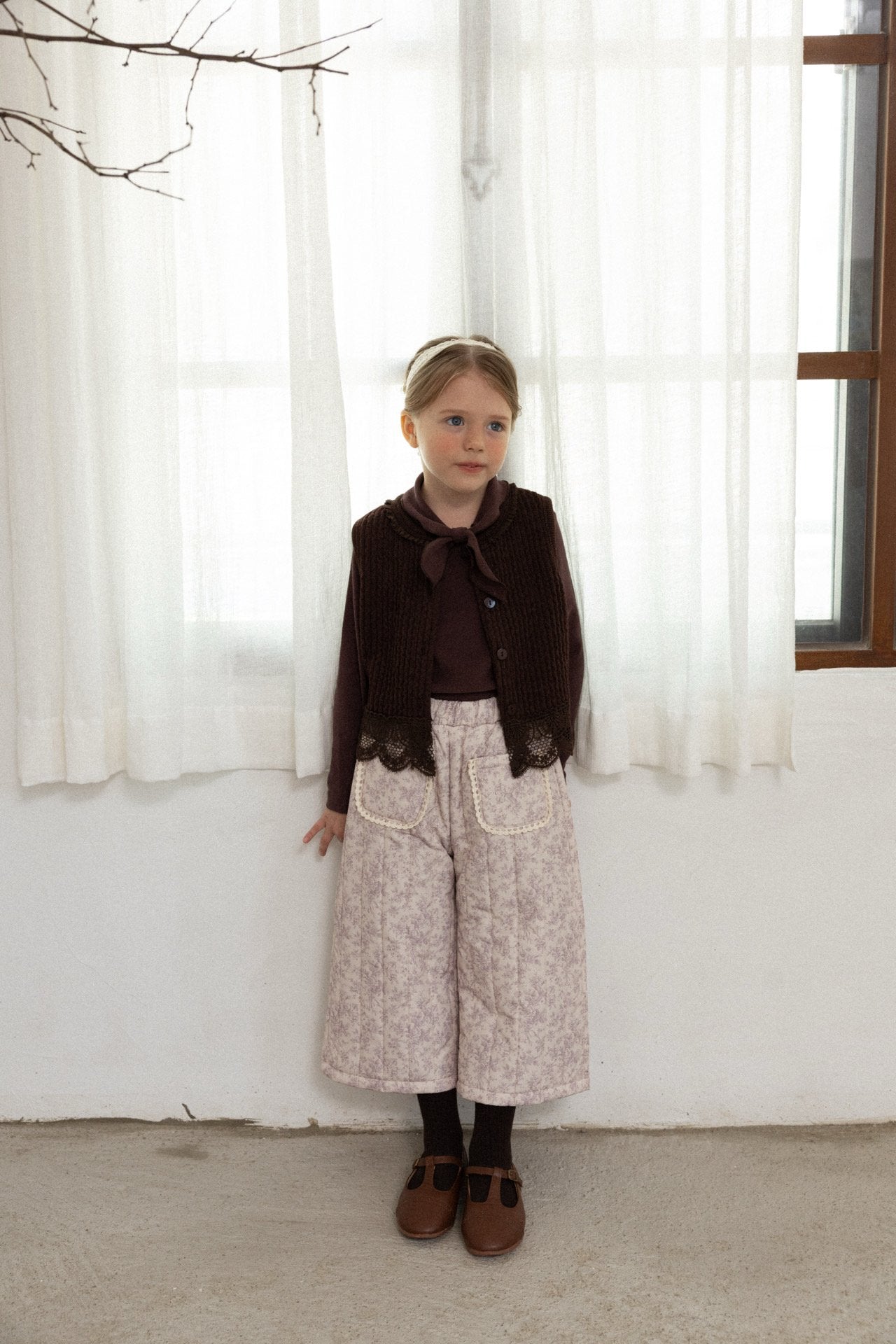 ［perrobebe］Lilly padding pants