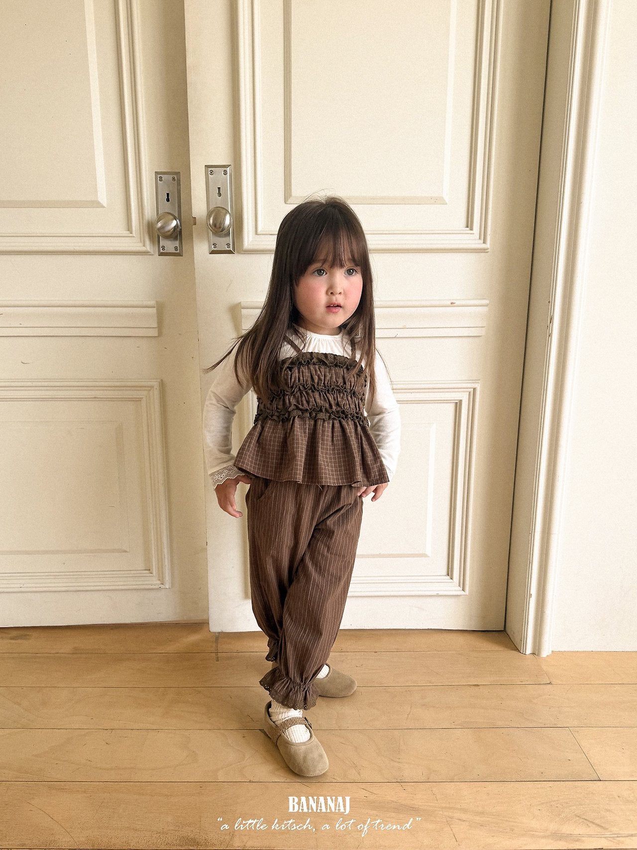 ［BANANAJ］Dorothy stripe pants