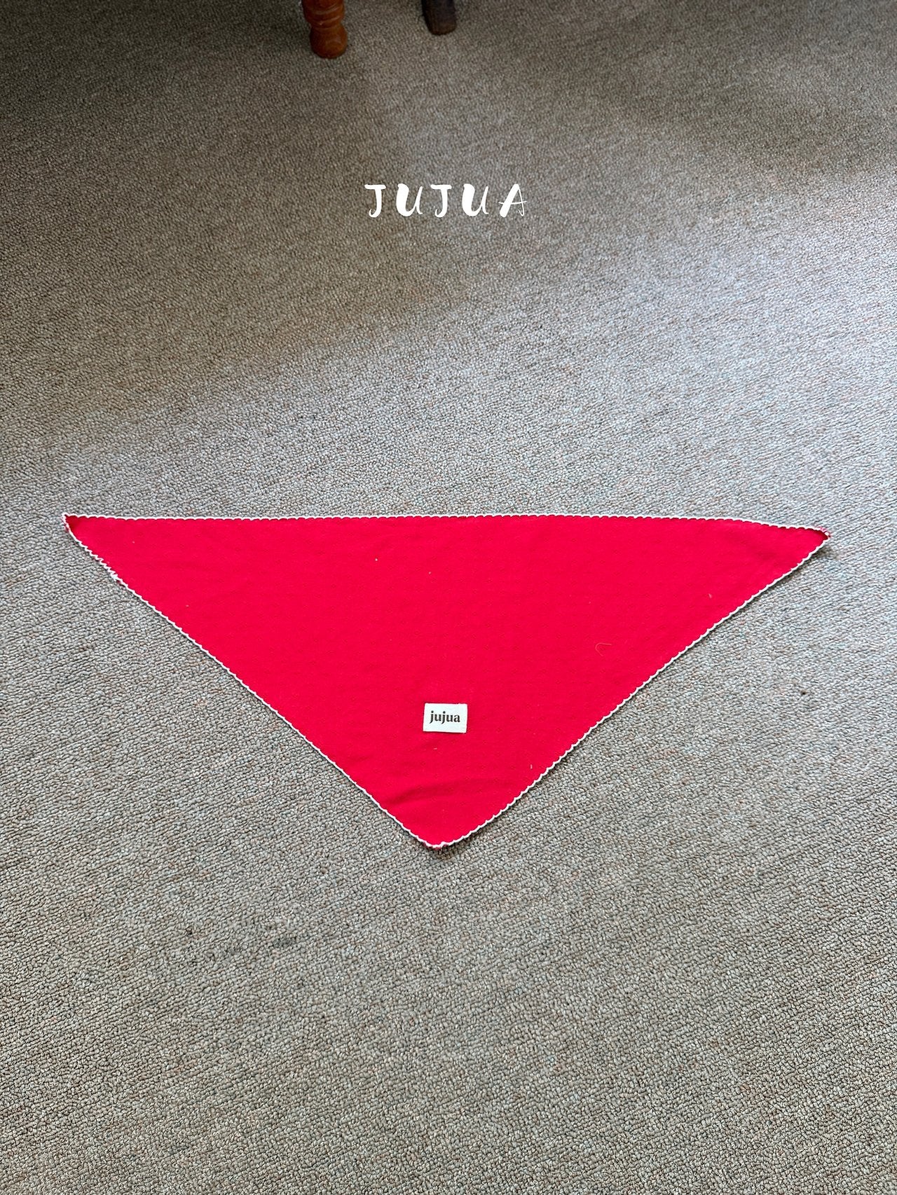 ［jujua］Eyelet scarf