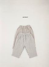 ［puipui］Line stripe pants