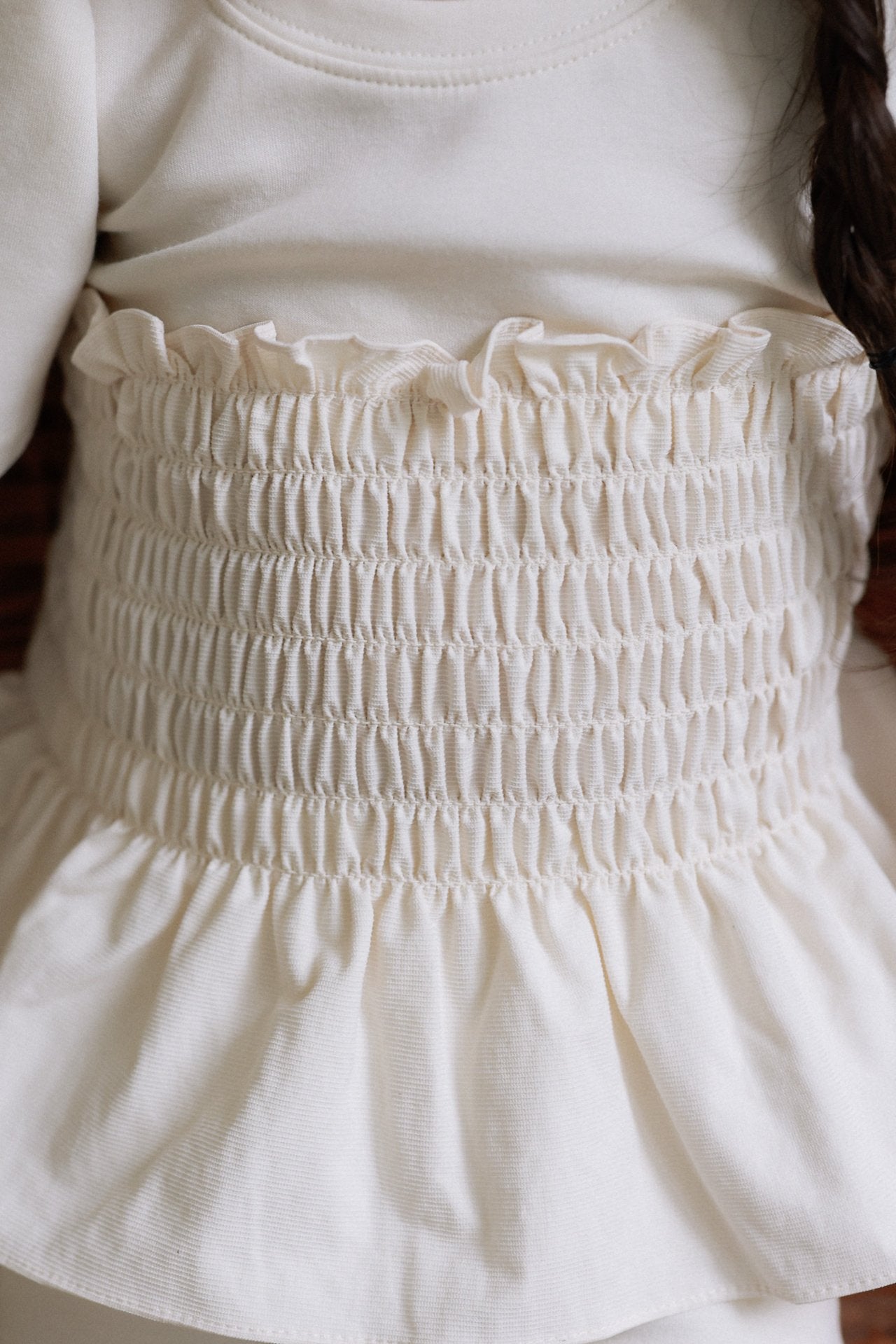 ［azalea］Shirring smock tee (kids)