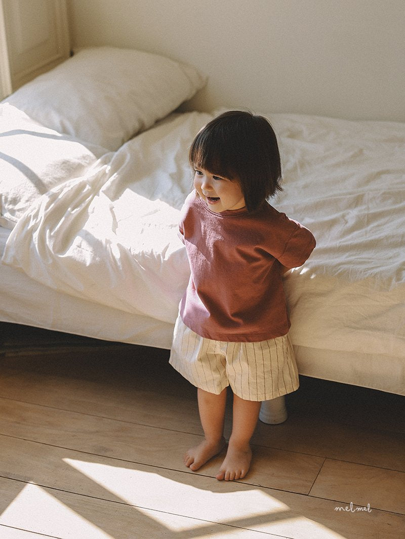 ［melmel］Loose half tee