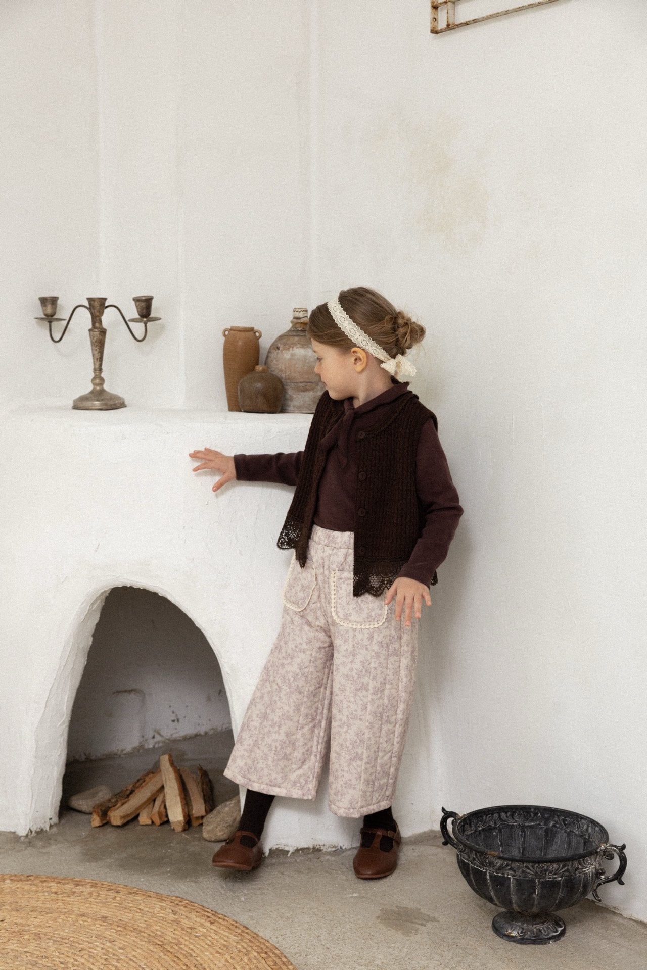 ［perrobebe］Lilly padding pants