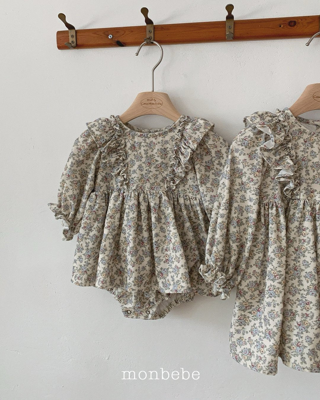 [monbebe] Claire flower rompers