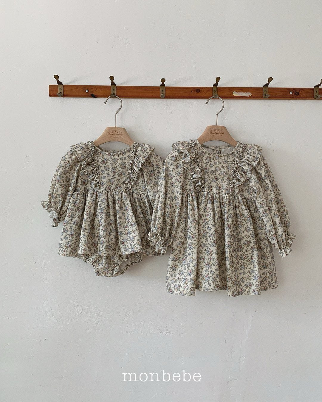 [monbebe] Claire flower rompers