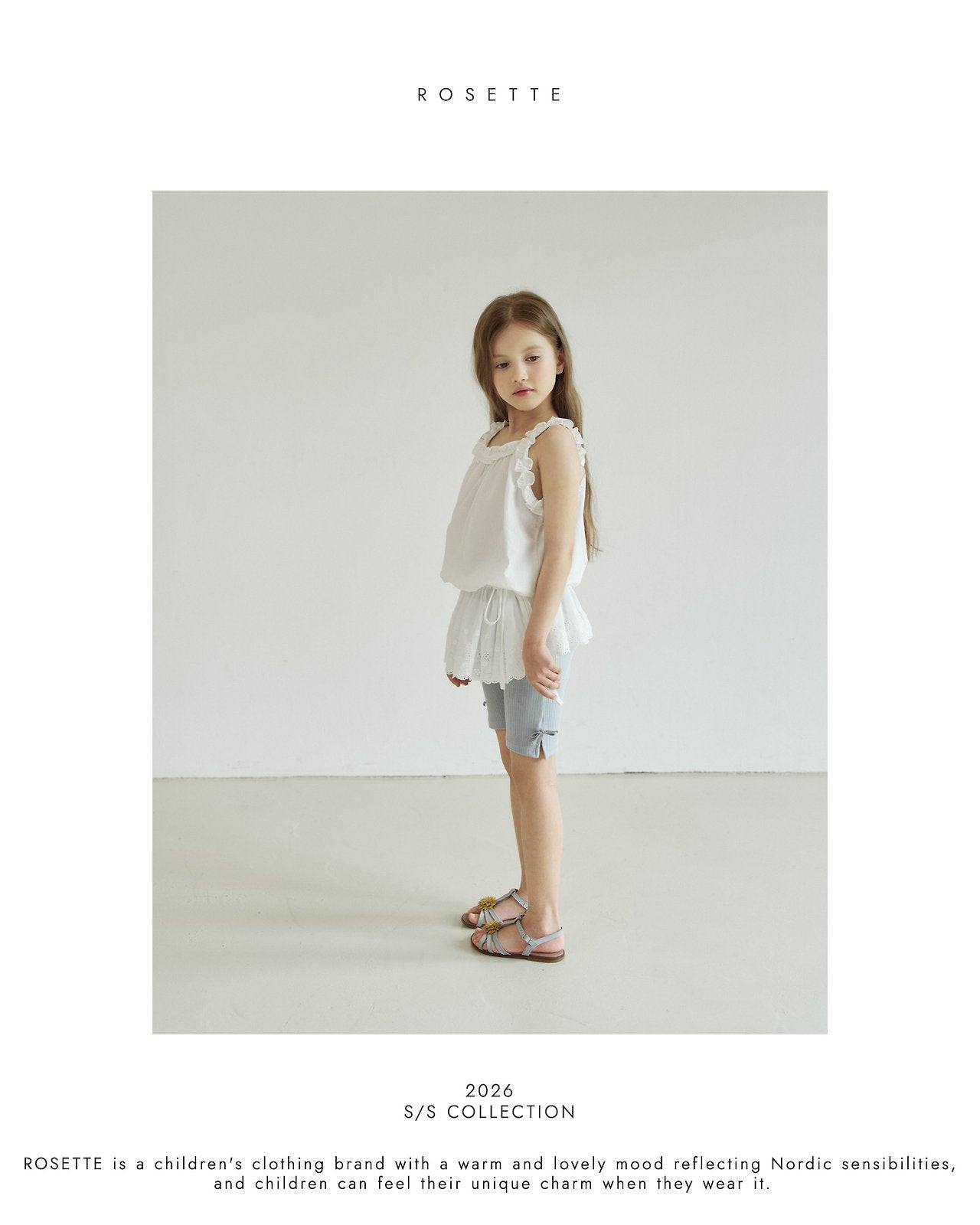 ［ROSETTE］Haribo ribbon short pants