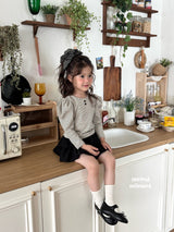 ［second moment］Puff stripe tops