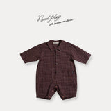 ［normalplay］Tarte Check Collar Suit