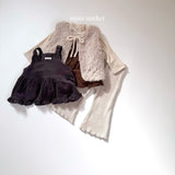 [mimi market] Corduroy bustier blouse