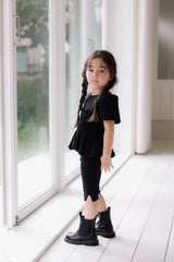 ［azalea］Shirring smock tee (kids)