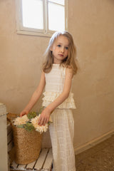 ［perrobebe］Adele frill setup (cream)