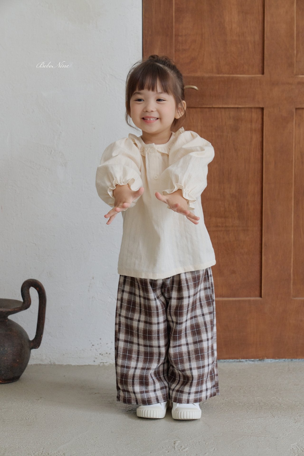 ［bebenine］Teddy Loose Pants
