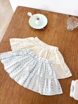 ［ohho］Ette shirring skirt