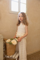 ［perrobebe］Adele frill setup (cream)