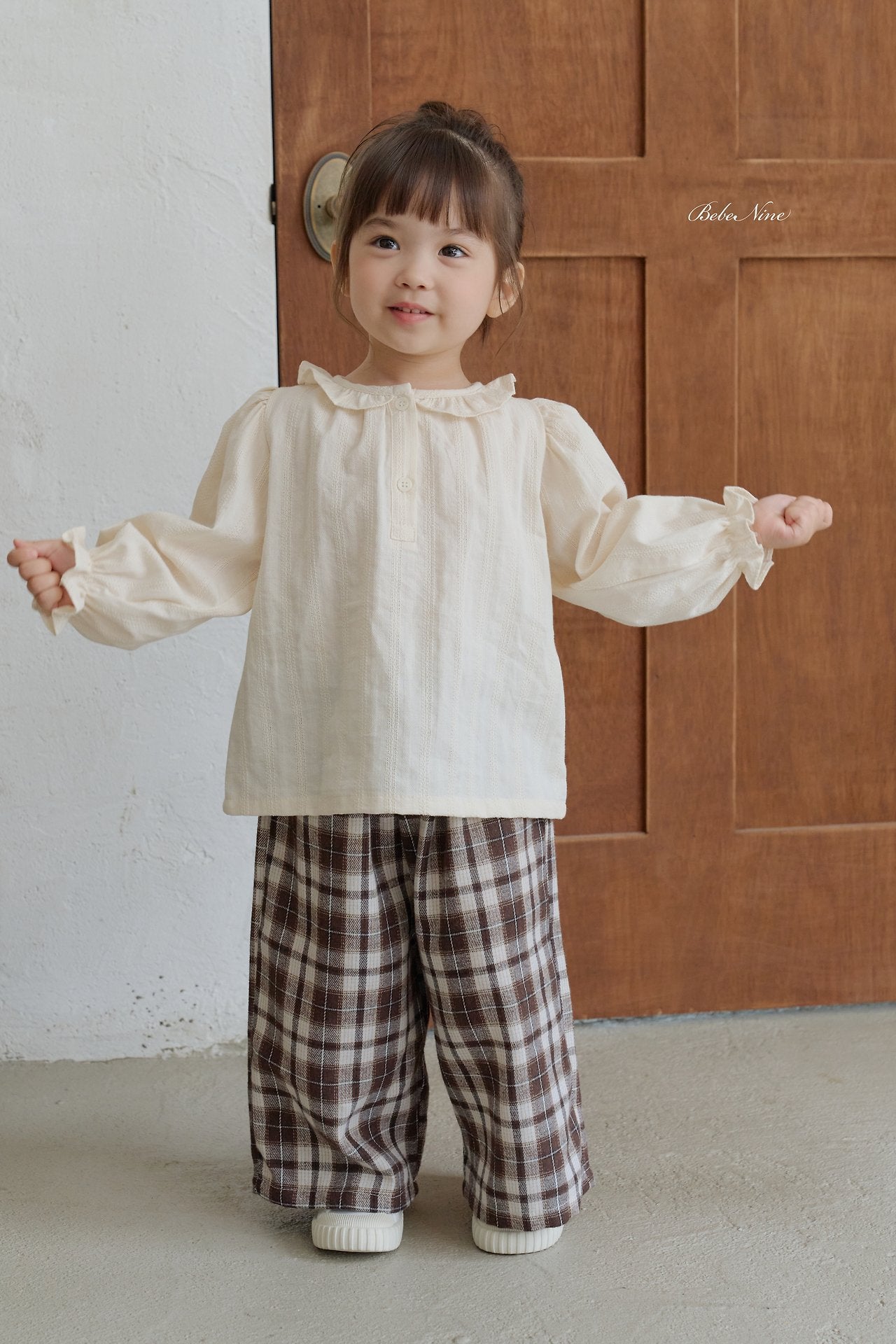 ［bebenine］Teddy Loose Pants
