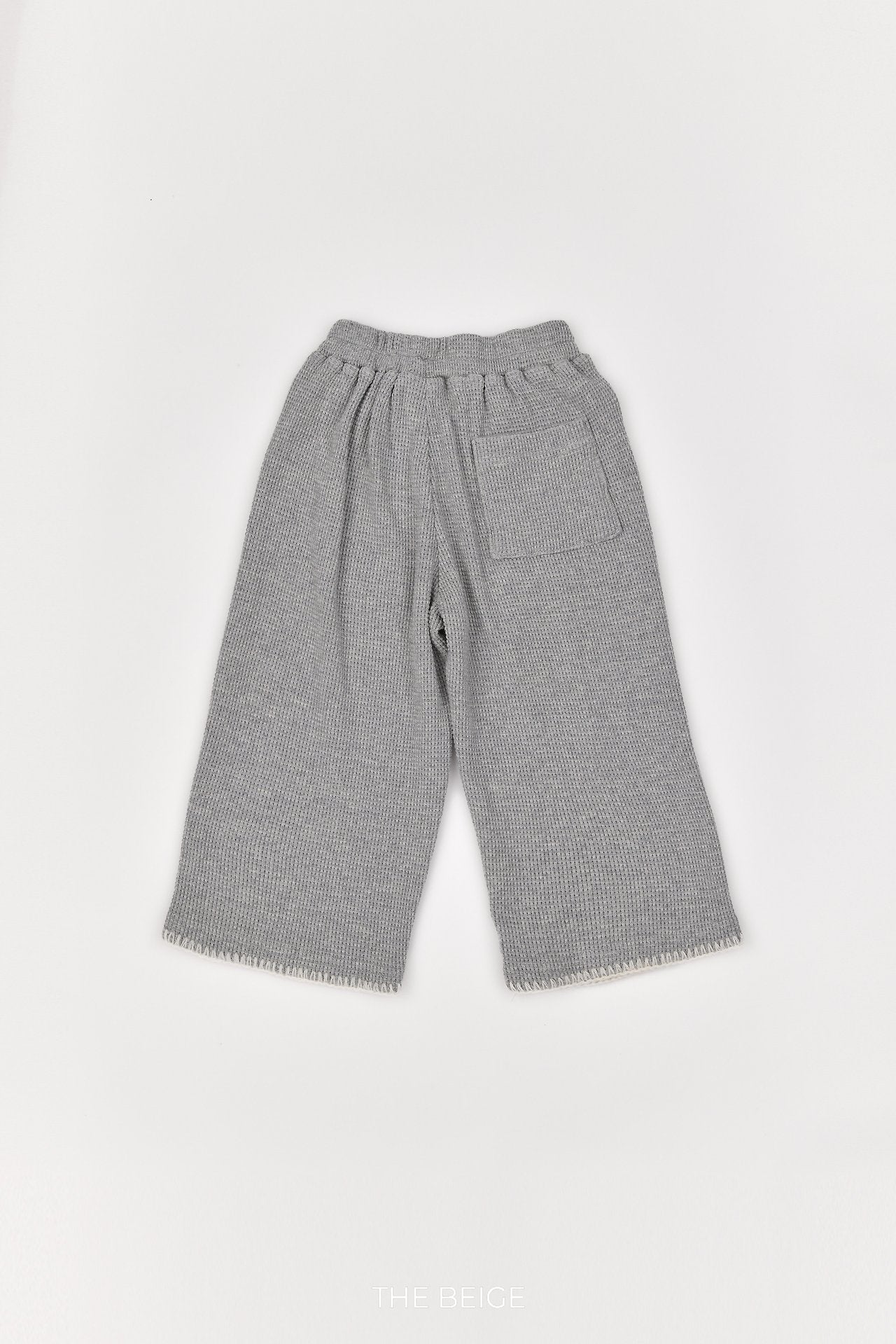 ［The beige］Mellow Waffle Pants