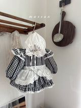 ［marron］Melody check suit
