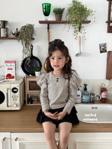 ［second moment］Puff stripe tops
