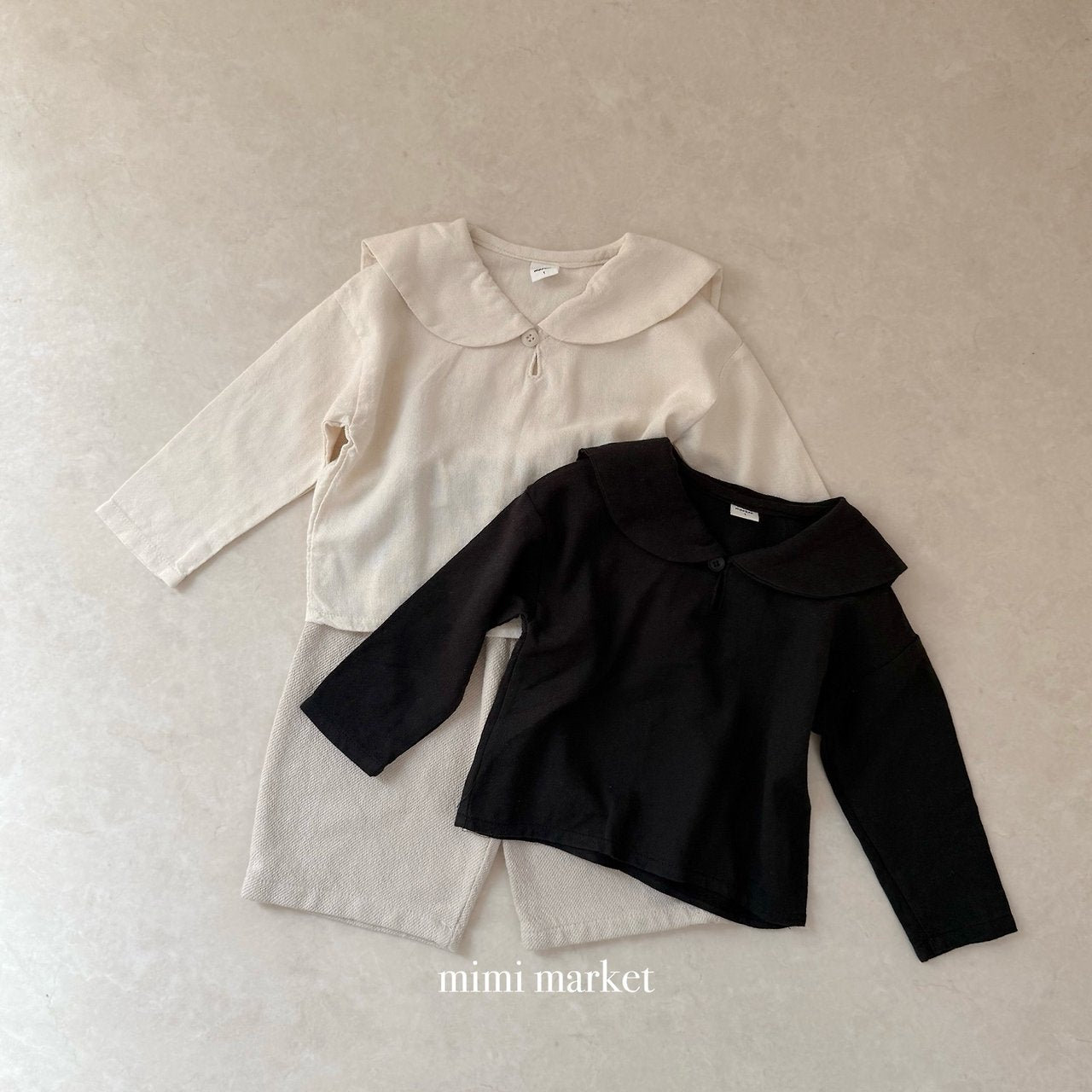 ［mimi market］Mono sailor blouse