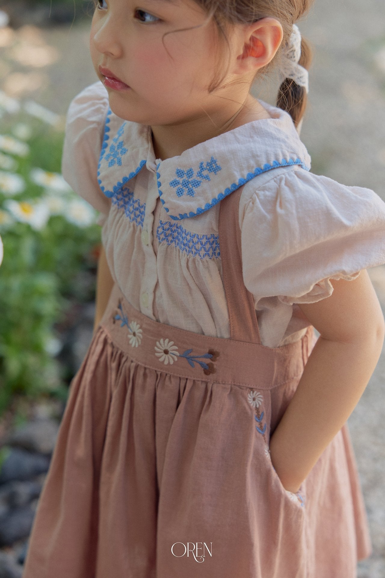 ［OREN］Seline smock blouse