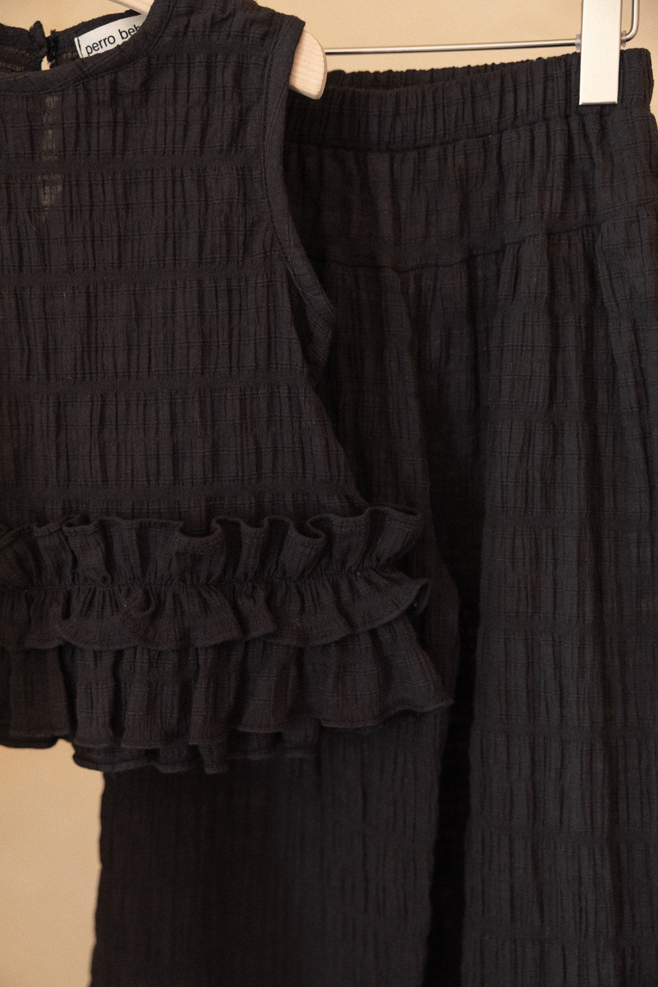 ［perrobebe］Adele frill setup (black)