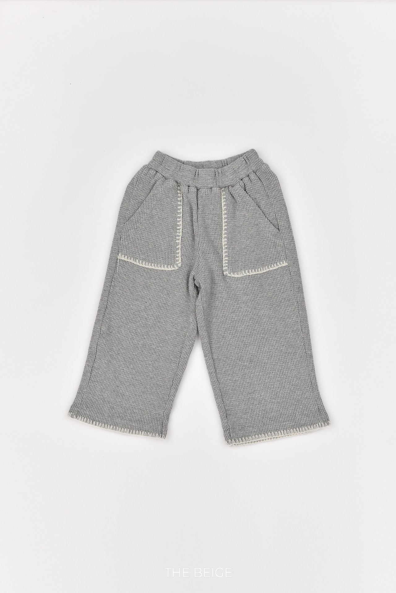 ［The beige］Mellow Waffle Pants