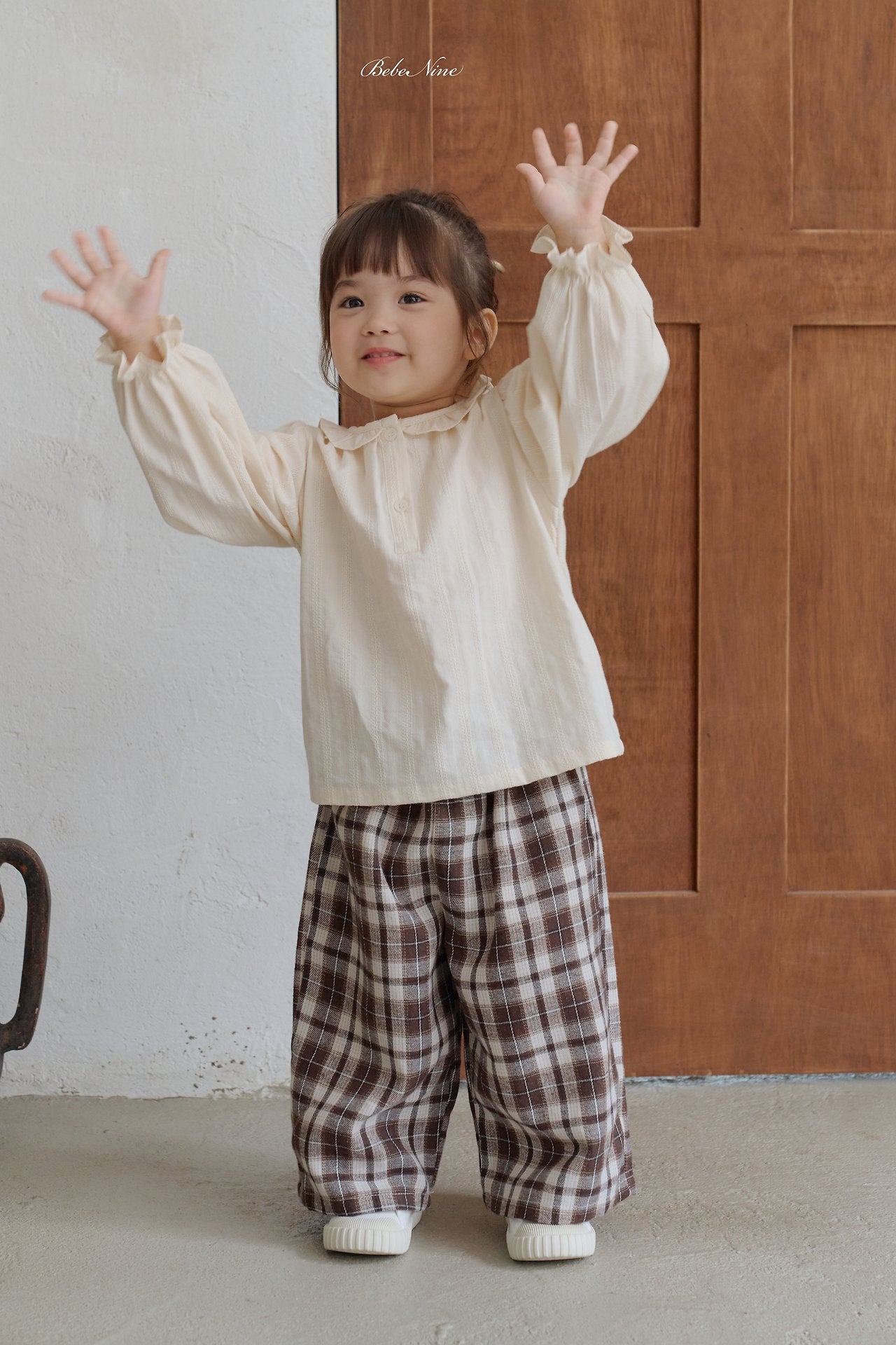 ［bebenine］Teddy Loose Pants