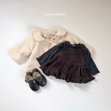 [mimi market] Corduroy bustier blouse