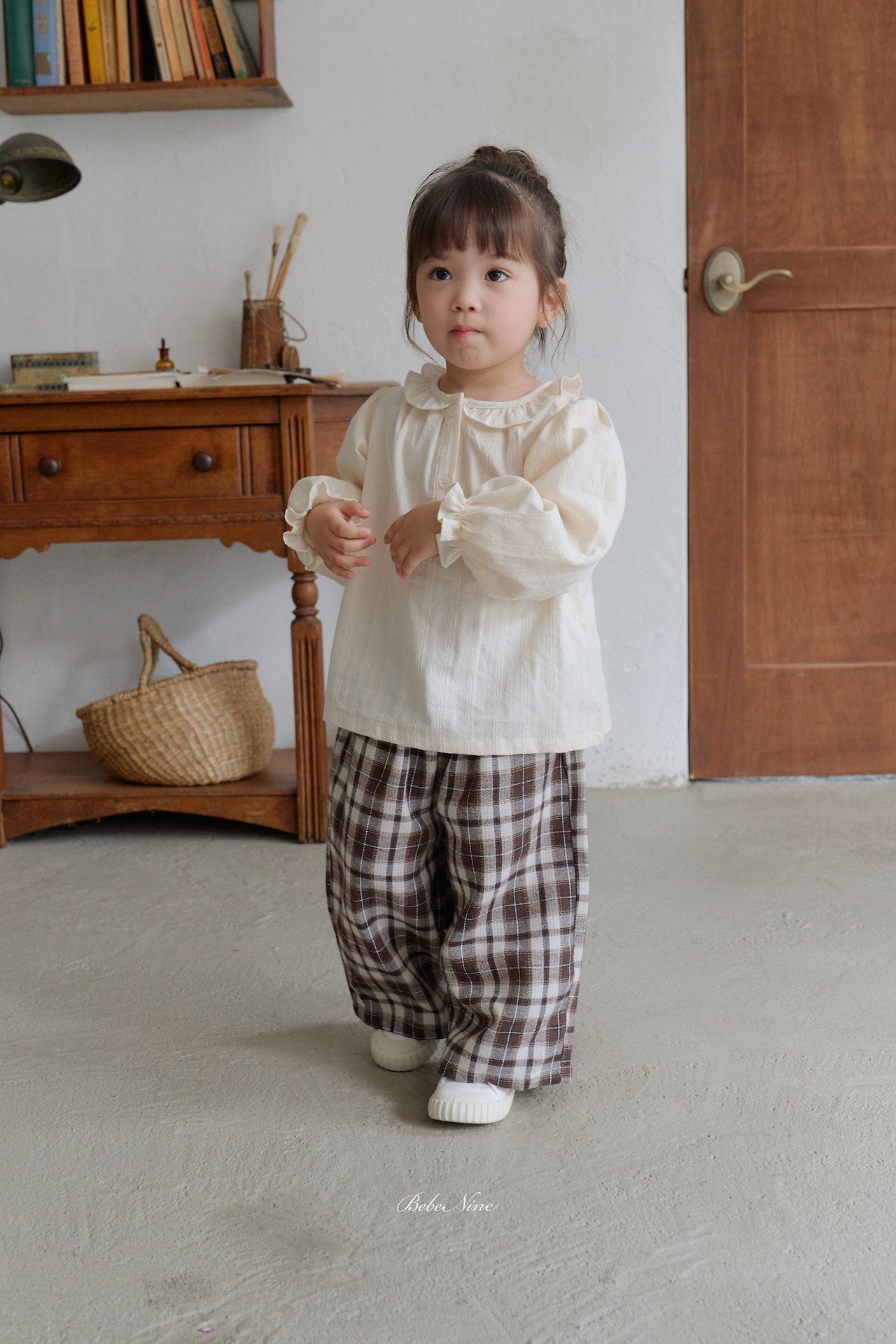 ［bebenine］Teddy Loose Pants