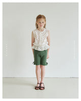 ［ROSETTE］Haribo ribbon short pants