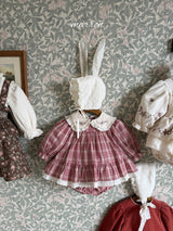 ［marron］Bunny bonnet
