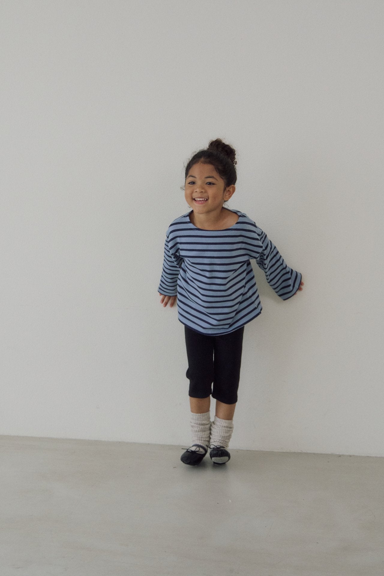 [soye] Paul stripe patch tee