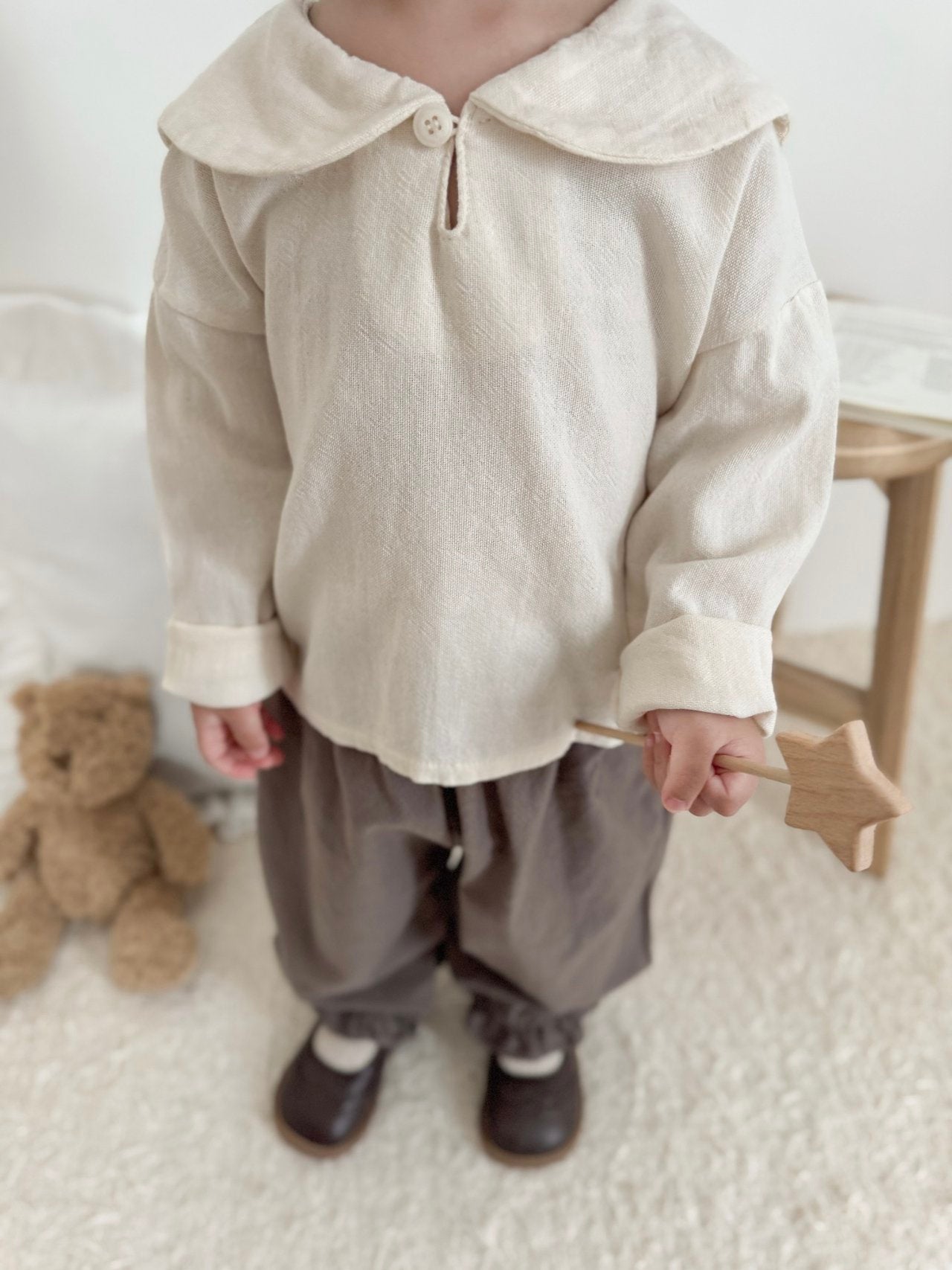 ［mimi market］Mono sailor blouse