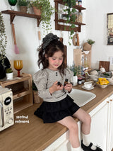 ［second moment］Puff stripe tops
