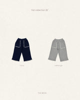 ［The beige］Mellow Waffle Pants