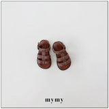 ［mymy］Red bean shaved ice shoes (brown)