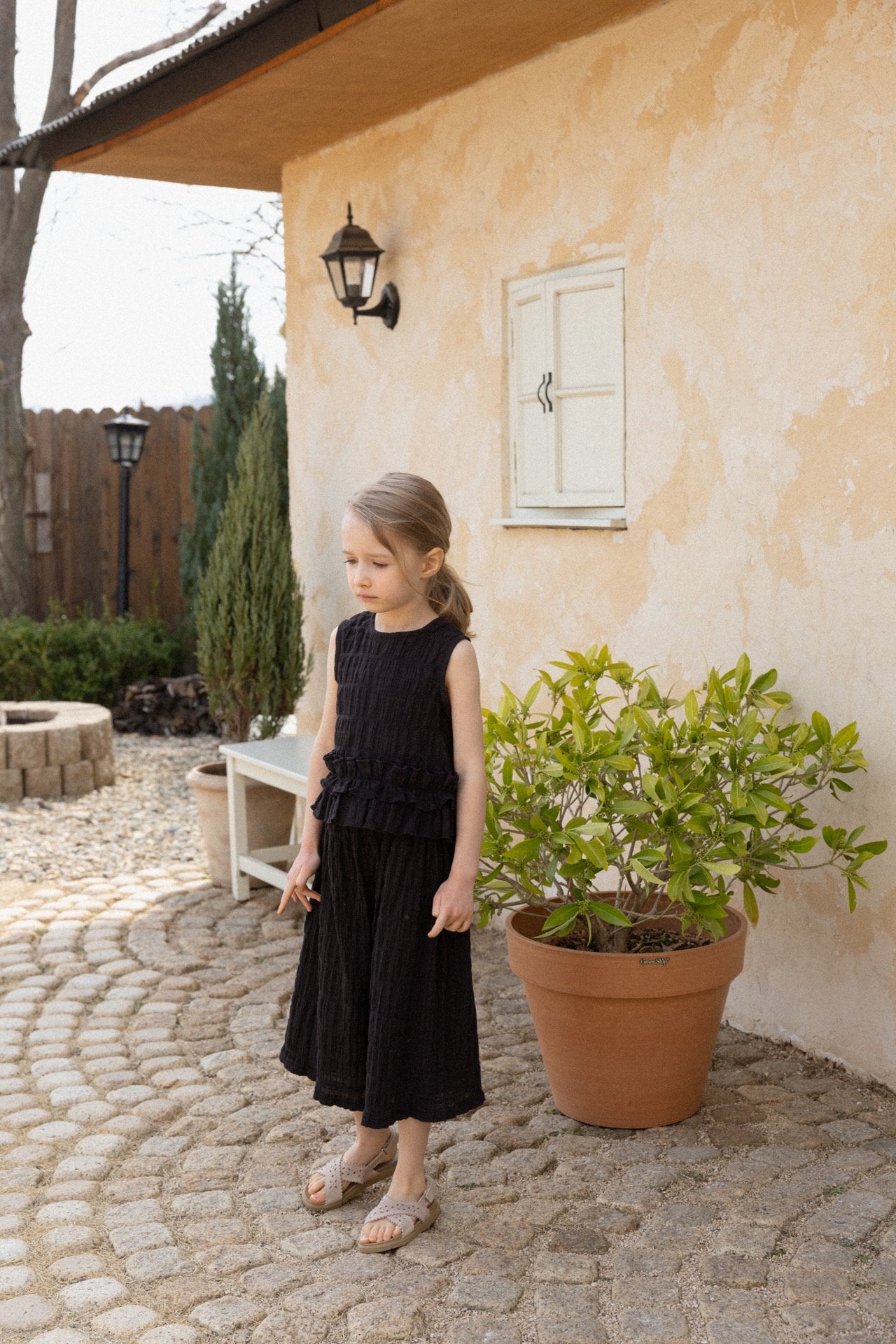 ［perrobebe］Adele frill setup (black)