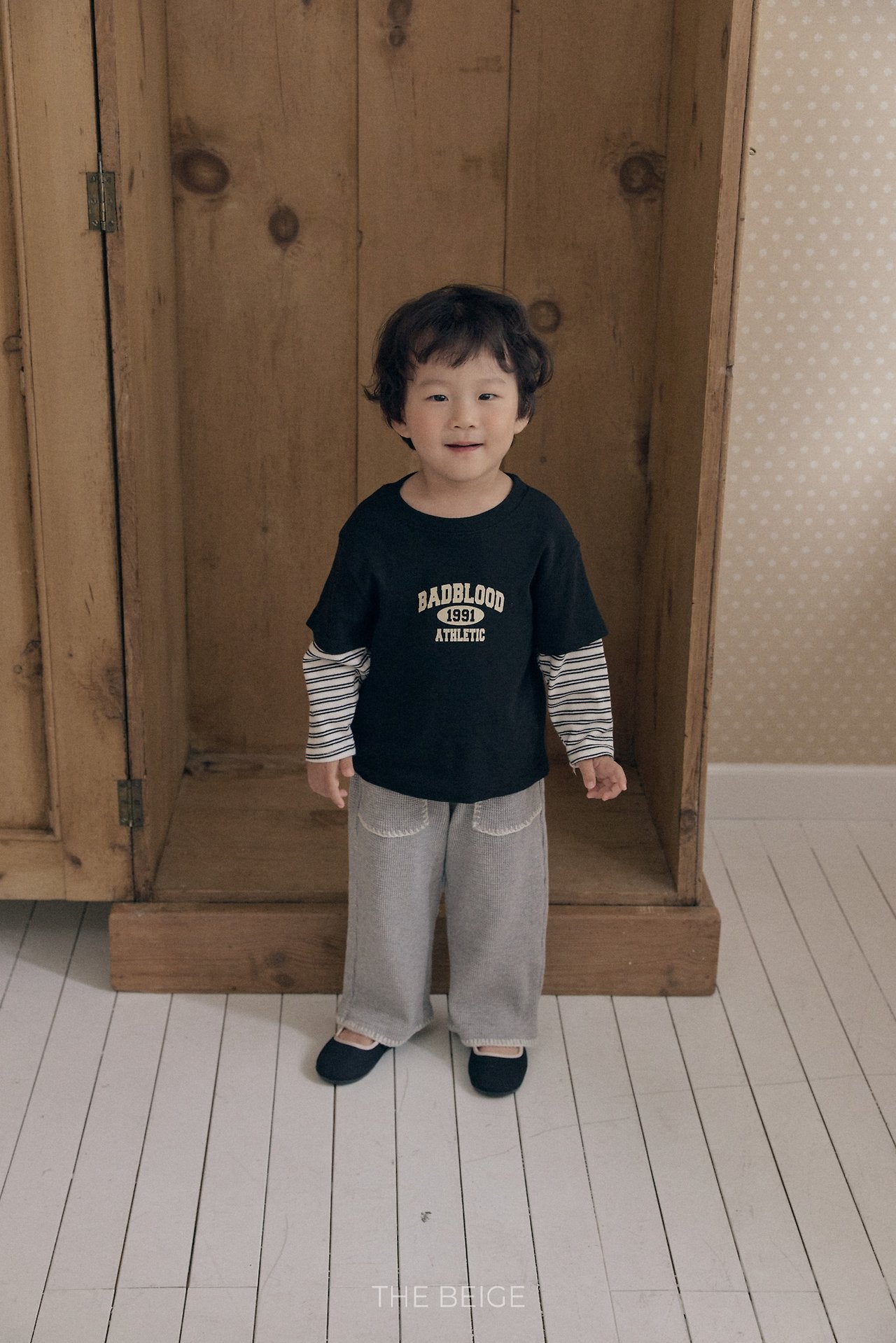 ［The beige］Mellow Waffle Pants